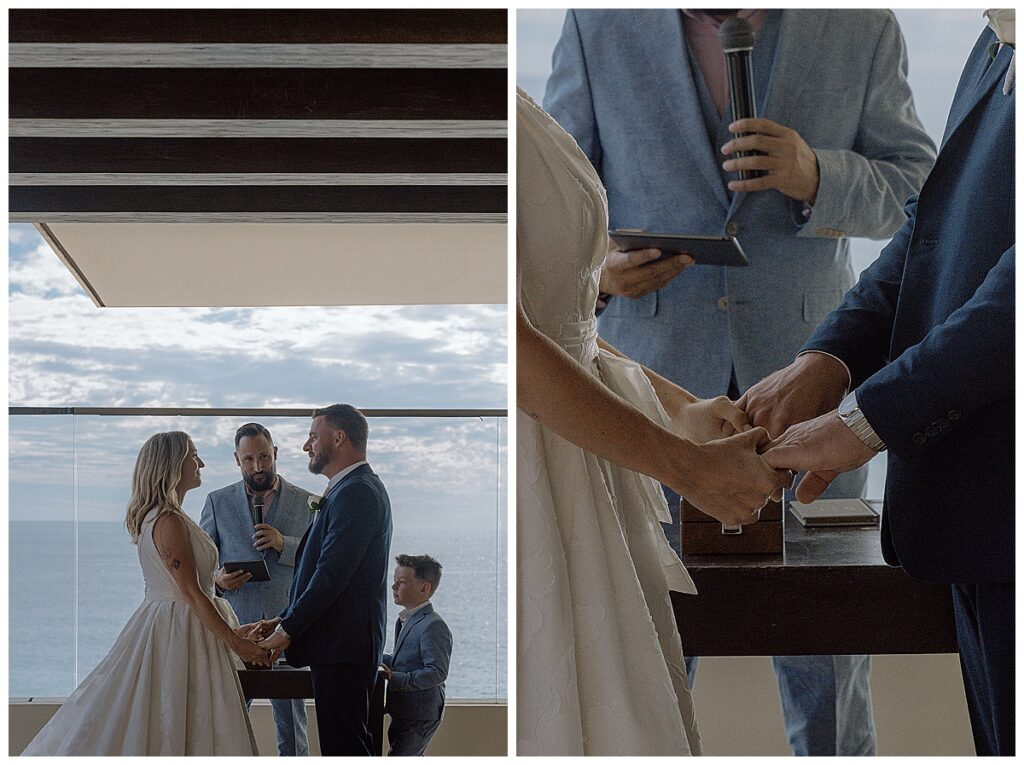 Destination and travel wedding photographer captures a coastal wedding in Cabo San Lucas