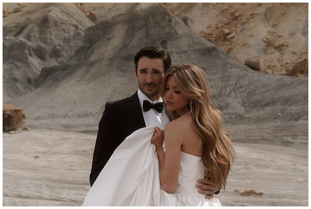 
A photographer, Westward Up, captures a romantic elopement day in Southern Utah for Spencer and McKenna.
