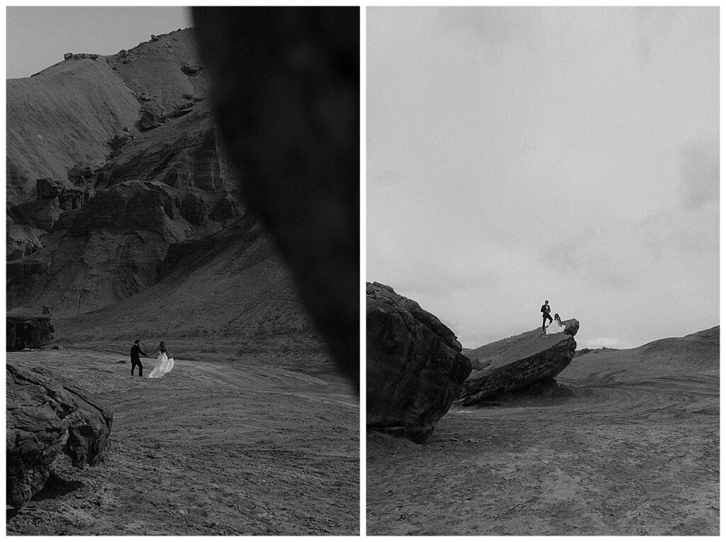 
A photographer, Westward Up, captures a romantic elopement day in Southern Utah for Spencer and McKenna.
