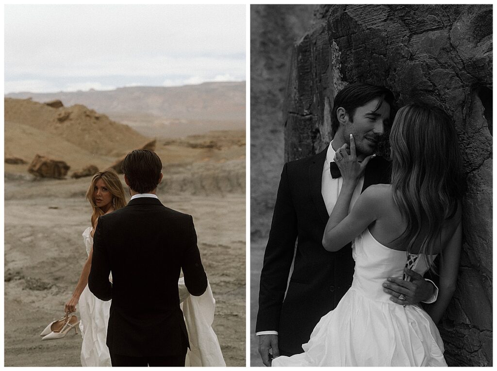 
A photographer, Westward Up, captures a romantic elopement day in Southern Utah for Spencer and McKenna.
