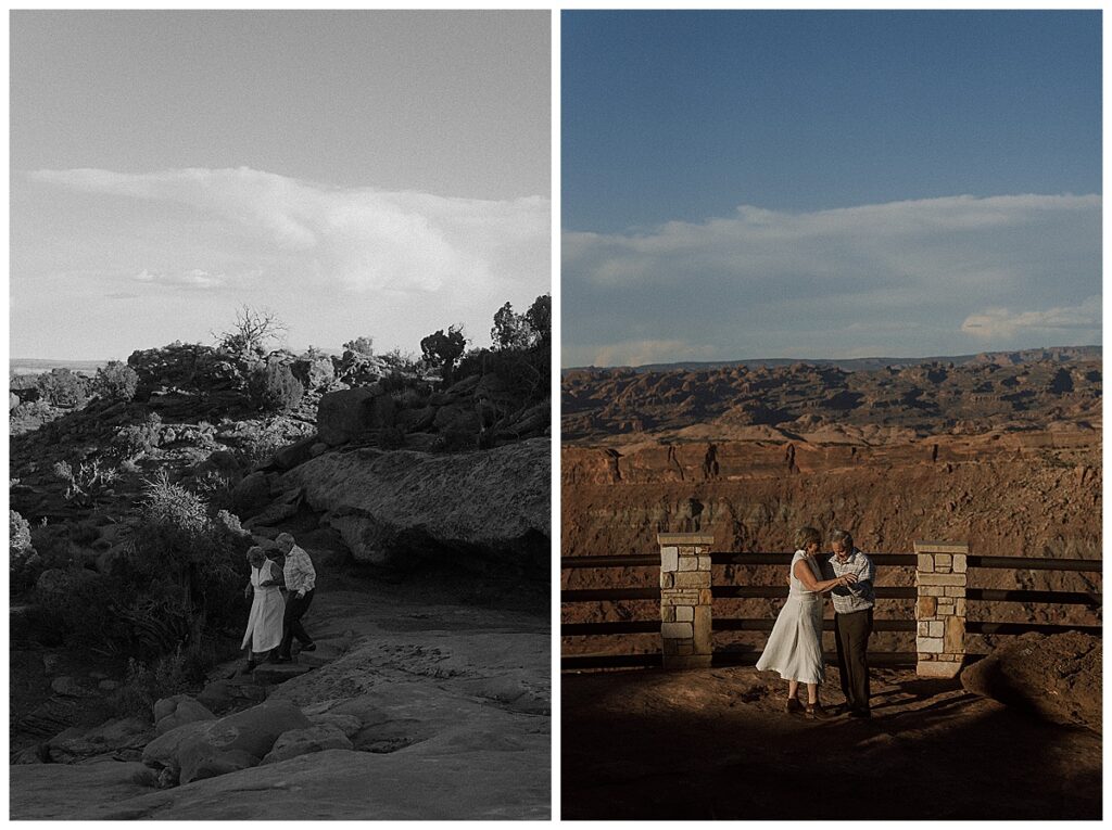 A luxury and destination photographer shares beautiful moments from a vow renewal session she photographed in Moab, Utah.