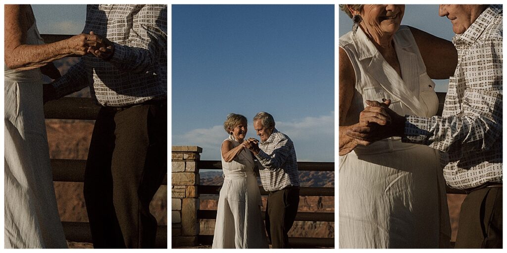 A luxury and destination photographer shares beautiful moments from a vow renewal session she photographed in Moab, Utah.