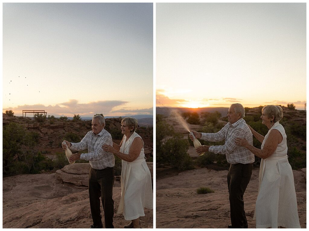 A luxury and destination photographer shares beautiful moments from a vow renewal session she photographed in Moab, Utah.