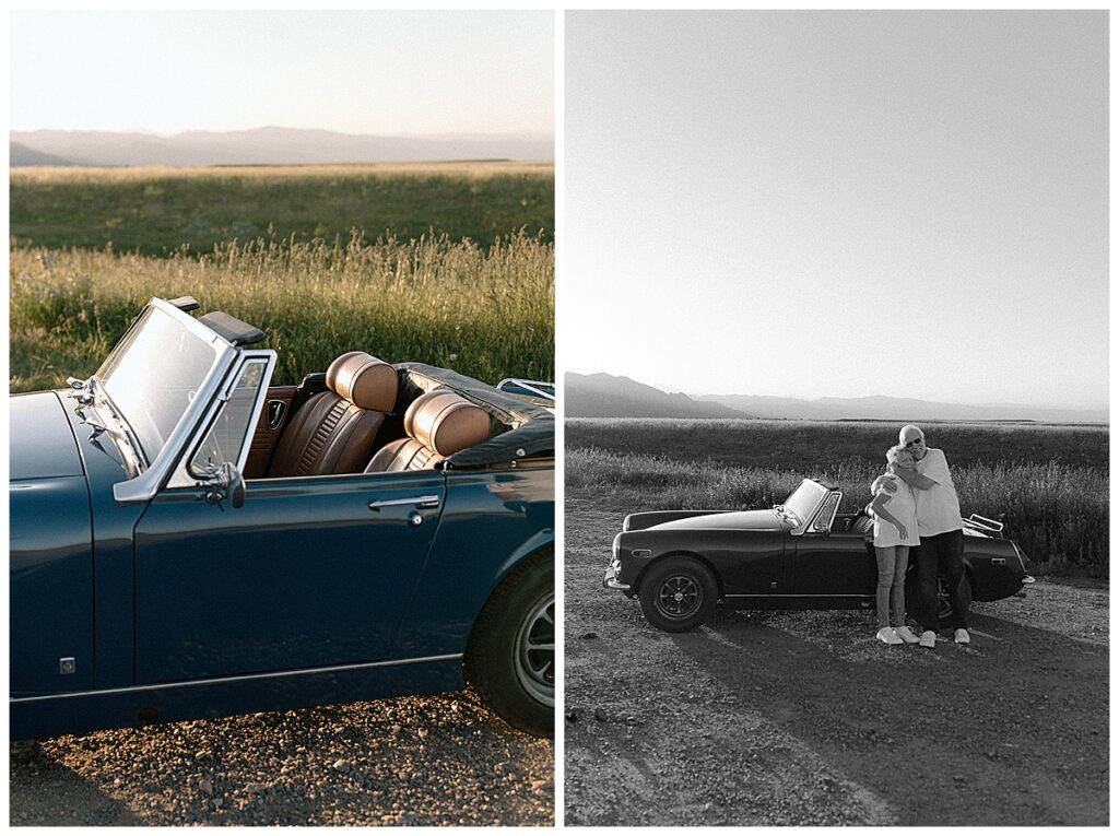 Destination photographer, 
Westward Up, captures a session for her grandparents in Colorado during sunset, sharing many special moments from their day.