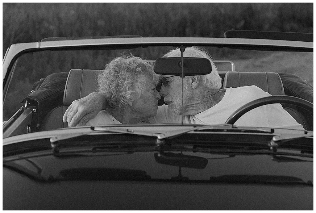 Destination photographer, 
Westward Up, captures a session for her grandparents in Colorado during sunset, sharing many special moments from their day.