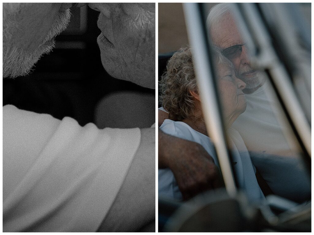 Destination photographer, 
Westward Up, captures a session for her grandparents in Colorado during sunset, sharing many special moments from their day.