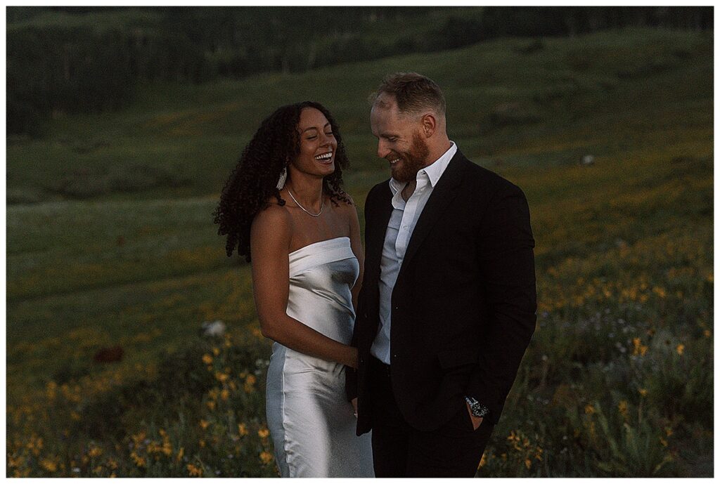 Colorado wedding photographer, Westward Up documents a couples proposal at Crested Butte.