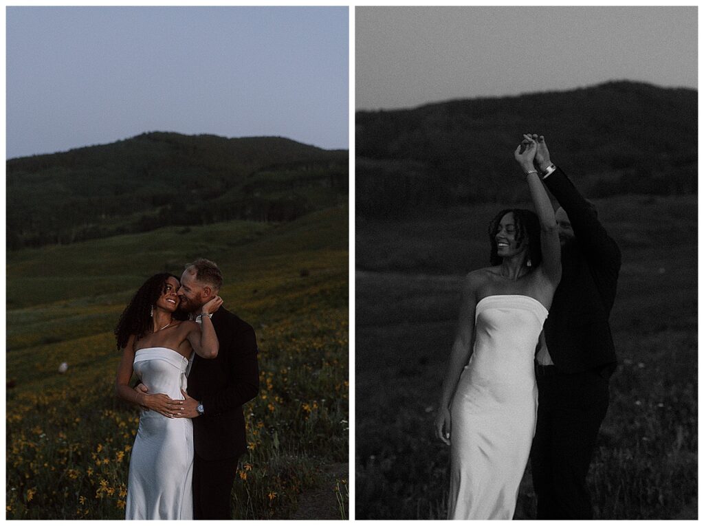 Colorado wedding photographer, Westward Up documents a couples proposal at Crested Butte.